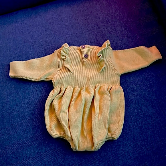 EUC Souris Mini Cotton Knit Bubble Romper 0-3 mth - Picture 2 of 3